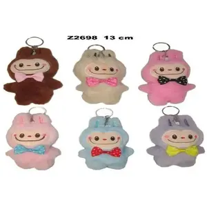 Keychain Sunday Labubu 10 cm, assorted mix — plush/soft toy accessory