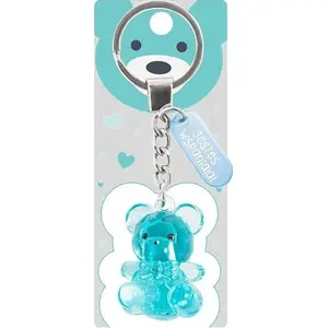 Keychain plush bear MCD 'Miś Jesteś Wspaniała!' decorative accessory, small soft key fob
