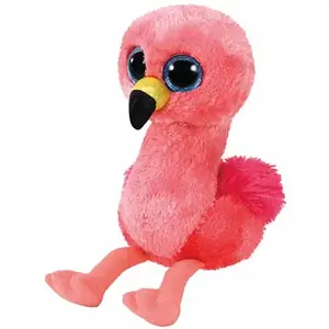 Toy flamingo TY Beanie Boos Gilda, recommended age 3+