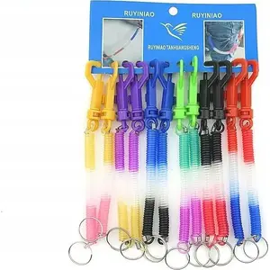Keychain spring clip Adar model p12 (MPN 3/531413) — metal key ring with spring-loaded clasp