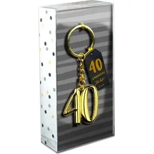 Keychain Pan Dragon Brelok Gold 40 — metal key ring accessory
