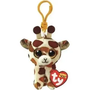 Plush keychain TY Boos Stilts giraffe 8.5 cm - TY 35257