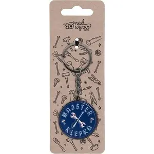 Keychain Brelok Majster-klepka by Nadwyraz.com — metal key ring accessory