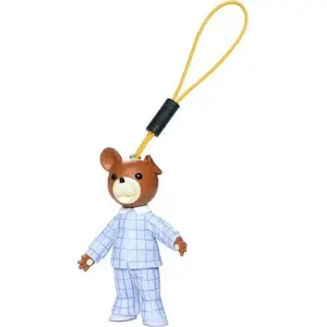 Keychain plush toy Tisso-Toys Miś Uszatek (pajamas) hanging charm, small accessory