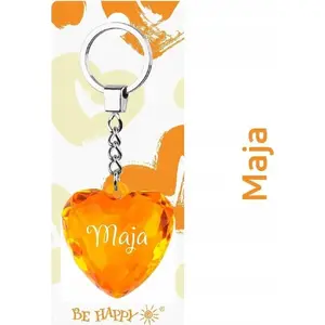 Keychain heart Lovrin Maja — decorative heart-shaped key fob by Lovrin
