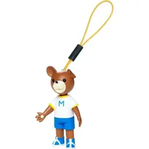 Keychain Plush Hanging Toy Tisso-Toys Miś Uszatek (Summer) - small plush keyring accessory