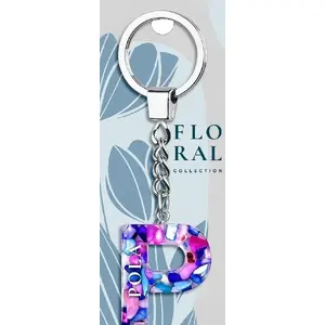Keychain letter 'Pola' - MCD keychain accessory
