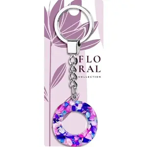 Keychain LED Letter Pendant V-tac Olga — decorative keyring accessory