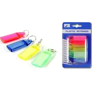 Keychain Polsirhurt model p8 — metal key ring in blister pack
