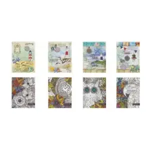 Notebook Fresh A5 hard cover, 160 pages, squared (grid) paper