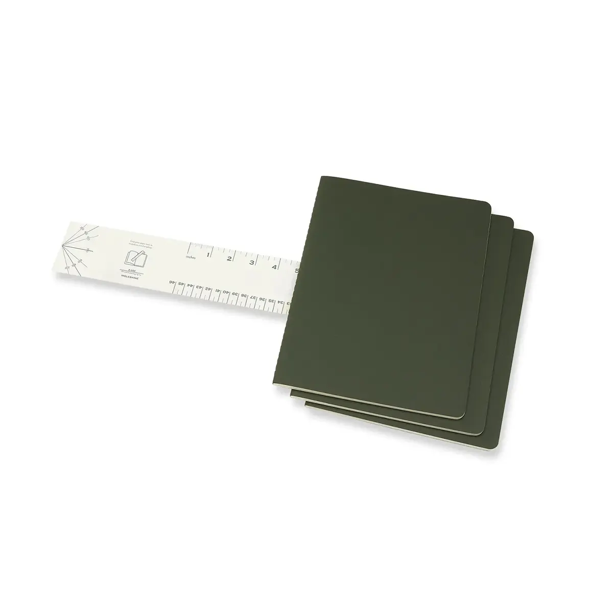 Moleskine Cahier Journal mīkstās vāciņa zaļa Photo 3