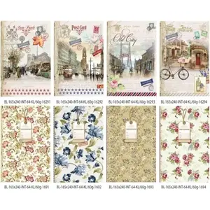 Decorative notebook Fresh 165×240 mm, 64 sheets, squared