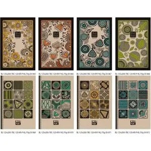 Notepad Fresh decorative 125×200 mm, 120 sheets, squared