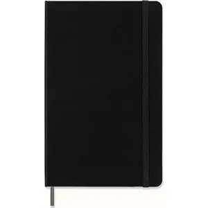 Notebook Moleskine Notes L 13x21 cm Smart lined — black