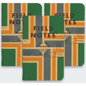 Блокнот No name Notes Field Notes Portland Edition Kratka 3 Pa — карманный линованный блокнот, модель FN-32