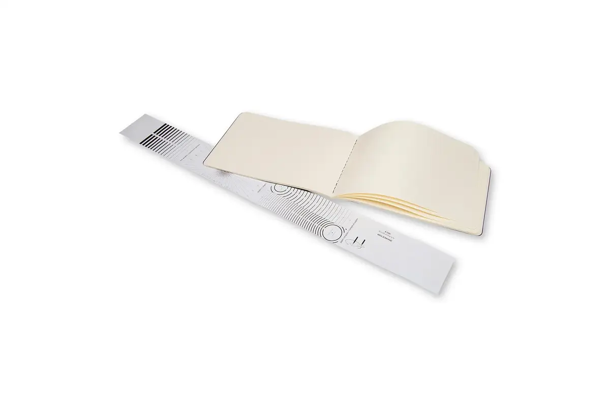 Moleskine Art writing notebook 88 lapas melns Photo 6