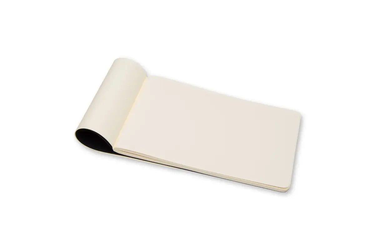 Moleskine Art writing notebook 88 lapas melns Photo 7