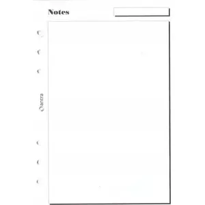Organizer refill Antra K notes — refill sheets for note organizer (Antra)