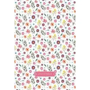 Pierakstu bloks Fresh dekoratīvs 143×210 mm 96 lappušu rūtiņots Ziedi