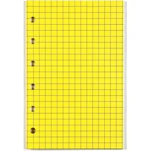 Organizer insert A5 with grid, yellow — Antra 488436
