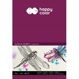 Скетчбук Happy Color Szkicownik ważka A4 80 листов