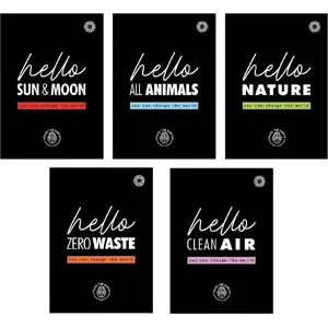 Notebook A5 Ziemia Obiecana Earth 2 — 96 pages, squared, pack of 5
