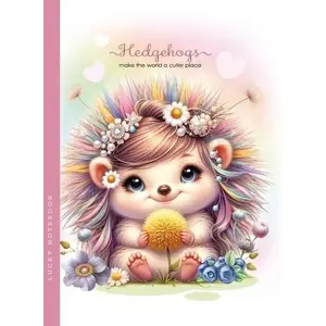 Notepad Fresh 143x200 mm 48 sheets plain paper 'Jeżyk' (compact writing pad)