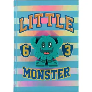 Notebook STARPAK NOTES SQUISH A5 Little Monster — A5 soft-cover notebook, ruled pages