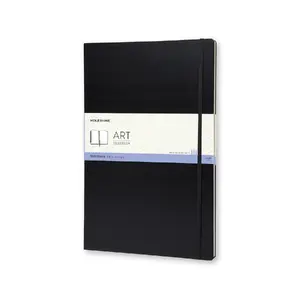 Sketchbook Moleskine A3 Hardcover Matt Black — monochromatic sketches, A3 format