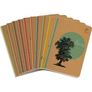 Notebook A5 Elanders By Nature 64 pages ruled – pack of 10, Japan