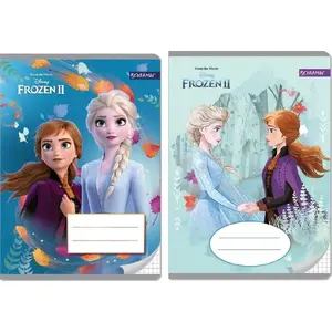 Burtnīca Beniamin A5 32 lapas rūtiņās Frozen II, komplekts 10 gab.