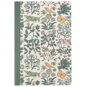 Notebook A5 lined Incood Voysey — 'Ogród Aptekarza' edition, 148×210 mm, ruled pages