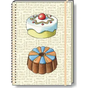 Decorative A5 Notebook ROSSI BR NB 019 C — A5-sized lined notebook, decorative cover