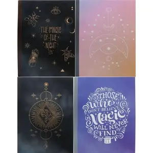 Notebook B5 MG Magic M&G 60 sheets, squared, polypropylene cover