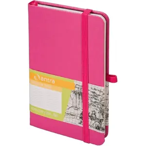 Блокнот Antra Notes A6 Linia Romantyzm Malinowy — линованный блокнот A6, бренд Antra