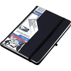 Notebook Elefant Skorowidz A5/96 Salsa black — A5 index notebook, 96 pages