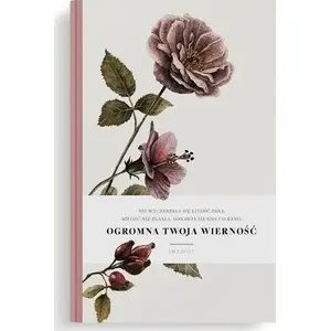 Notebook Szaron Notatnik Lux – Szaron Notatnik Lux ‘Nie wyczerpała się’ – Róża cover