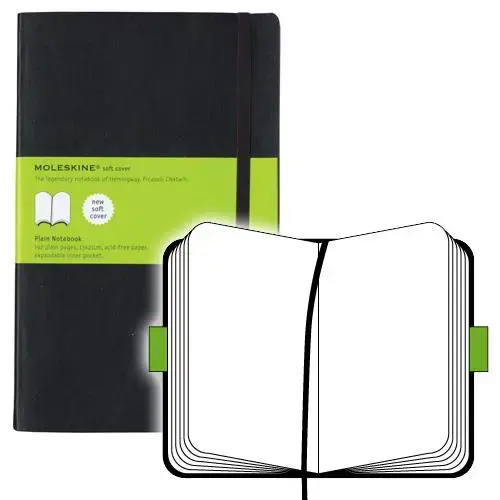 Moleskine Classic mīksto vākos — 192 lapas Photo 7