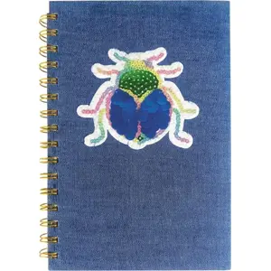 Spiral-bound A5 Notepad STARPAK I NOTES, 100 sheets, perforated, white pages
