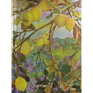 Hardcover Notebook Peter Pauper Press - 'Lemon Tree Tiffany' (stitched, MPN 465768)