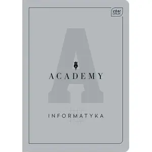 Notebook A5 INTERDRUK 60 pages squared grid — Informatyka Academy pack of 10