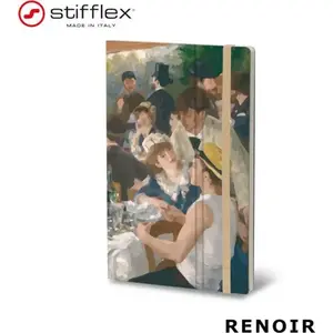Piezīmju grāmatiņa Stifflex STIFFLEX 13×21 cm, 192 lapas, Renoir