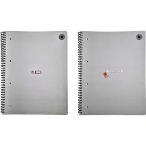 Notebook pad Ziemia Obiecana Brulion A4, 100 sheets, squared, SMS binding, pack of 5