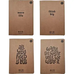 Notebook Ziemia Obiecana Brulion A5, 96 pages, squared grid, pack of 5