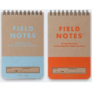 Bloknots Pros Field Notes Heavy Duty 2 gab. — izturīgs kabatas bloknots, līniju lapas