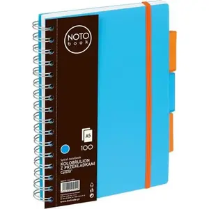 Notebook Grand A5 100 sheets squared blue