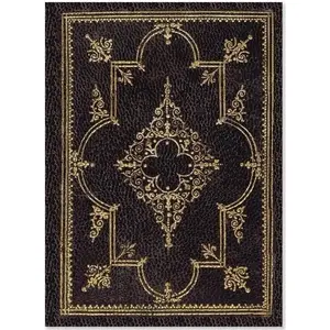 Notebook Peter Pauper Press Notes szyty Obsydian — stitched binding, ruled or blank pages (model WIKR-905918)