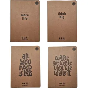 Notebook A4 grid 60 sheets multipack (5 pcs) — Ziemia Obiecana 508443