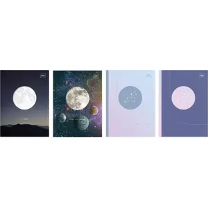 Notebook INTERDRUK A6 32-page squared Shape Galaxy pack of 10