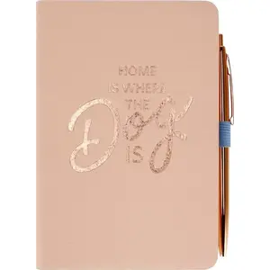 Блокнот STARPAK NOTES 110×165 мм, в линейку, золотая обложка, упак. 6/48